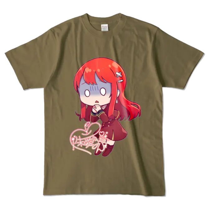 Ayame Run - Clothes - T-shirts - VTuber Size-L