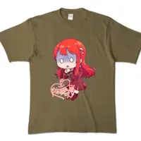 Ayame Run - Clothes - T-shirts - VTuber Size-XL