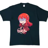 Ayame Run - Clothes - T-shirts - VTuber Size-XL