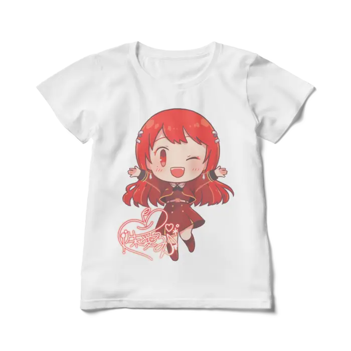 Ayame Run - Clothes - T-shirts - VTuber Size-L