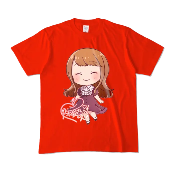 Ayame Run - Clothes - T-shirts - VTuber Size-M