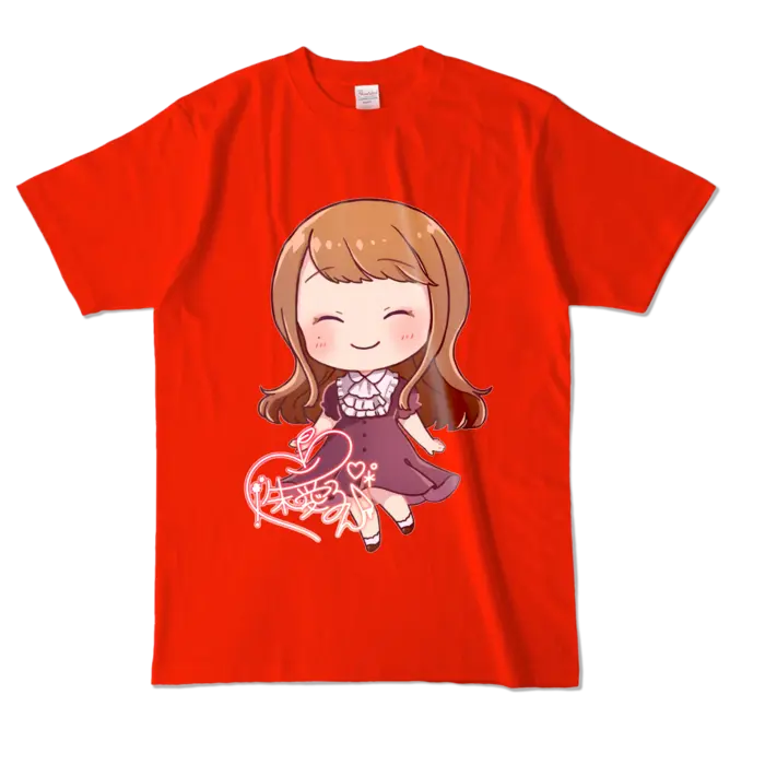 Ayame Run - Clothes - T-shirts - VTuber Size-L