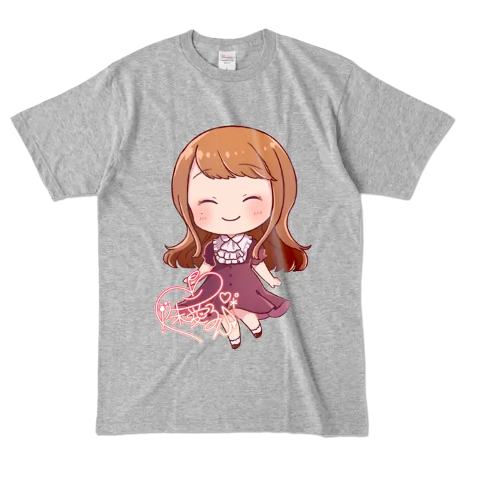 Ayame Run - Clothes - T-shirts - VTuber Size-L