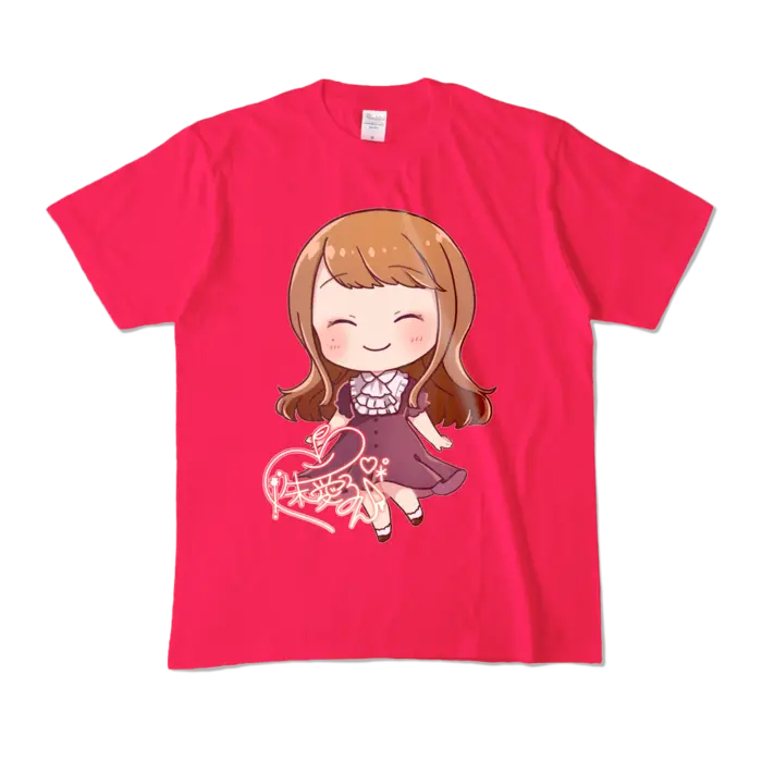 Ayame Run - Clothes - T-shirts - VTuber Size-M