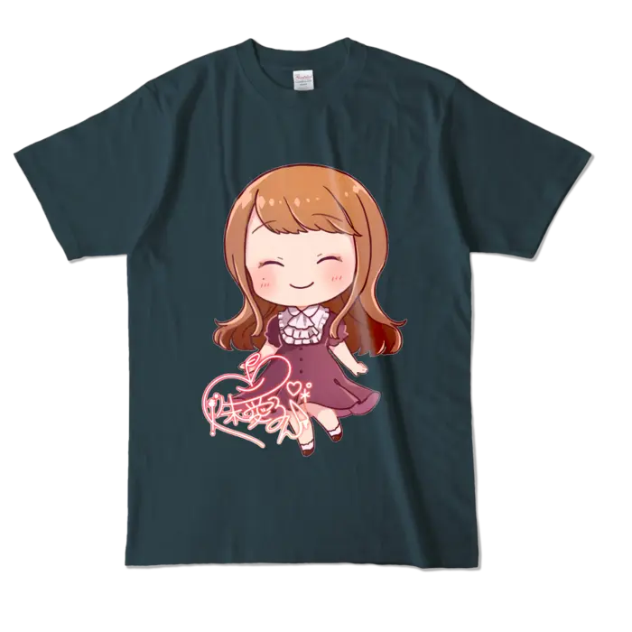 Ayame Run - Clothes - T-shirts - VTuber Size-L