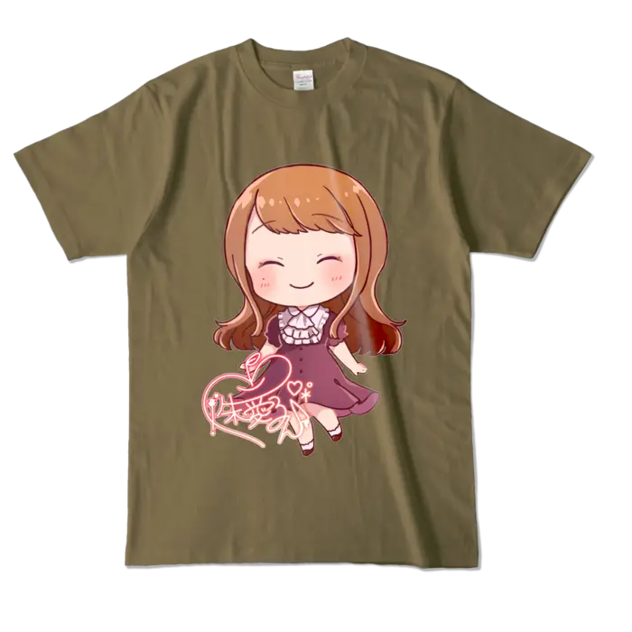 Ayame Run - Clothes - T-shirts - VTuber Size-L