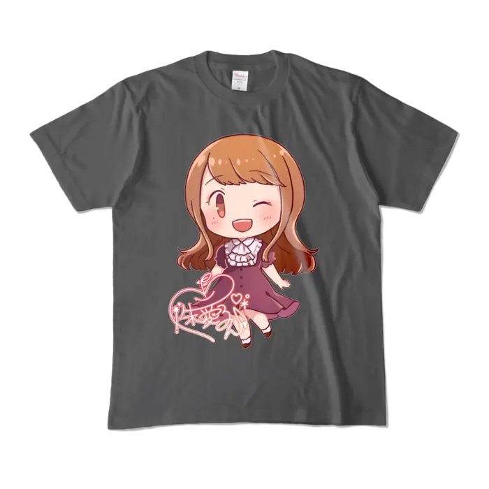 Ayame Run - Clothes - T-shirts - VTuber Size-M