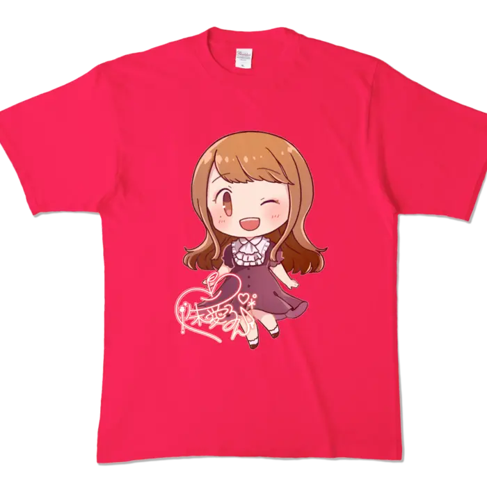 Ayame Run - Clothes - T-shirts - VTuber Size-XL