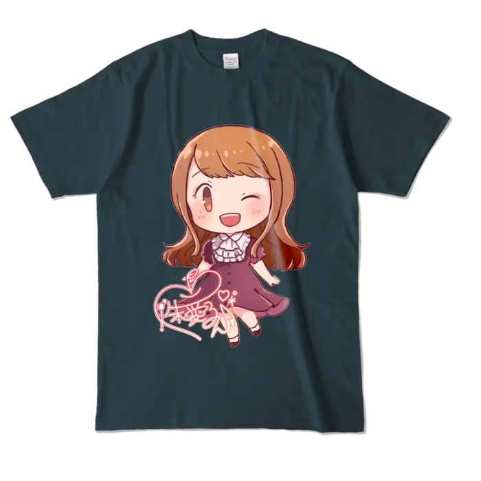 Ayame Run - Clothes - T-shirts - VTuber Size-L