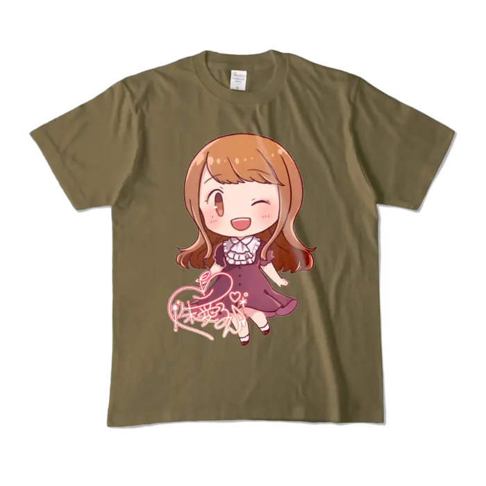 Ayame Run - Clothes - T-shirts - VTuber Size-M