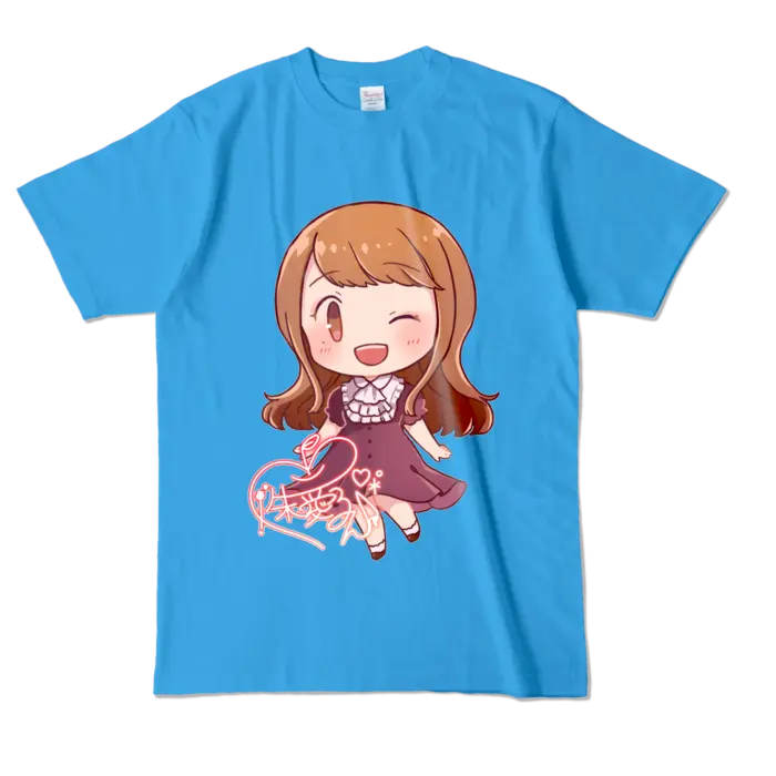 Ayame Run - Clothes - T-shirts - VTuber Size-L