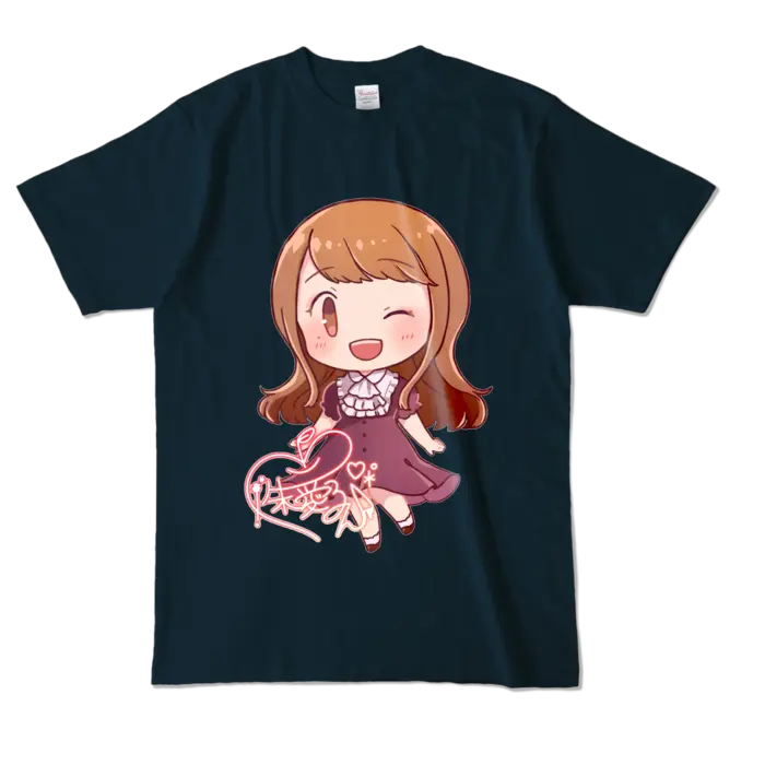 Ayame Run - Clothes - T-shirts - VTuber Size-L