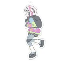 ロロ&ポルル - Acrylic Key Chain - Key Chain - VTuber Size-100 x 100 (mm)