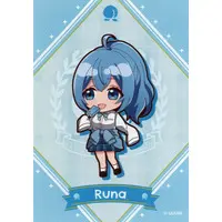 Runa - Character Card - Colorful Peach