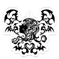 Levi - Acrylic Key Chain - Key Chain - VTuber Size-50 x 50 (mm)