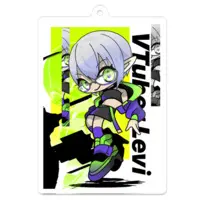 Levi - Acrylic Key Chain - Key Chain - VTuber Size-70 x 70 (mm)
