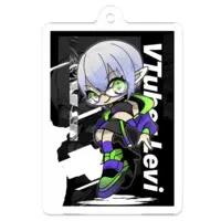 Levi - Acrylic Key Chain - Key Chain - VTuber Size-50 x 50 (mm)