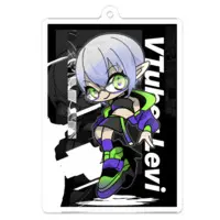 Levi - Acrylic Key Chain - Key Chain - VTuber Size-70 x 70 (mm)