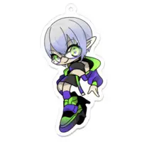 Levi - Acrylic Key Chain - Key Chain - VTuber Size-70 x 70 (mm)