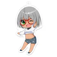 Levi - Acrylic Key Chain - Key Chain - VTuber Size-70 x 70 (mm)