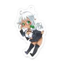 Levi - Acrylic Key Chain - Key Chain - VTuber Size-50 x 50 (mm)