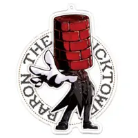 Baron The Brick Tower - Acrylic Key Chain - Key Chain - VTuber Size-100 x 100 (mm)
