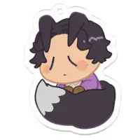 魔界狼ロロロ - Acrylic Key Chain - Key Chain - VTuber Size-50 x 50 (mm)