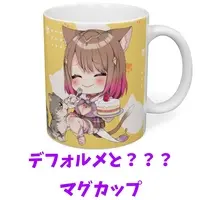 Kotoha Mizuki - Tumbler, Glass - VTuber Size-D 8cm H 9.5cm