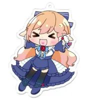 Hanaemi Nobara - Acrylic Key Chain - Key Chain - VTuber Size-70 x 70 (mm)