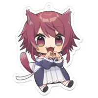 八夜水 - Acrylic Key Chain - Key Chain - VTuber Size-70 x 70 (mm)