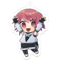 八夜水 - Acrylic Key Chain - Key Chain - VTuber Size-50 x 50 (mm)