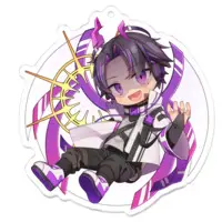 Kronos - Acrylic Key Chain - Key Chain - VTuber Size-70 x 70 (mm)