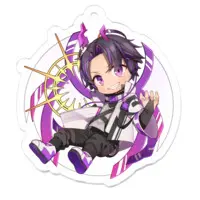 Kronos - Acrylic Key Chain - Key Chain - VTuber Size-50 x 50 (mm)