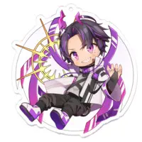 Kronos - Acrylic Key Chain - Key Chain - VTuber Size-70 x 70 (mm)