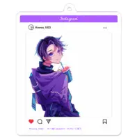 Kronos - Acrylic Key Chain - Key Chain - VTuber Size-70 x 70 (mm)