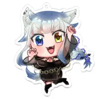 Kuradoku Van - Acrylic Key Chain - Key Chain - VTuber Size-70mm