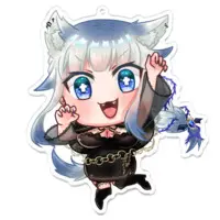 Kuradoku Van - Acrylic Key Chain - Key Chain - VTuber Size-100mm