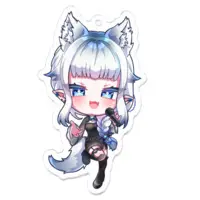 Kuradoku Van - Acrylic Key Chain - Key Chain - VTuber Size-70mm