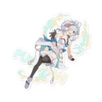 Puu-chan - Stickers - VTuber Size-100 x 100 (mm)