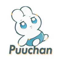 Puu-chan - Stickers - VTuber Size-160 x 160 (mm)