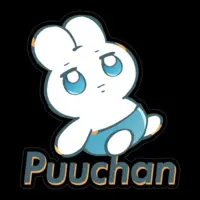 Puu-chan - Stickers - VTuber Size-100 x 100 (mm)