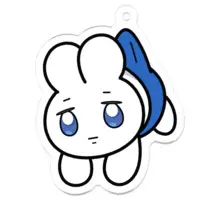 Puu-chan - Acrylic Key Chain - Key Chain - VTuber Size-50 x 50 (mm)