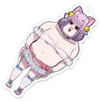 Katagiri Mami - Acrylic Key Chain - Key Chain - VTuber Size-70 x 70 (mm)