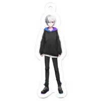 Hatunagi Izumi - Acrylic Key Chain - Key Chain - VTuber Size-50 x 50 (mm)