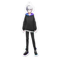 Hatunagi Izumi - Acrylic Key Chain - Key Chain - VTuber Size-100 x 100 (mm)