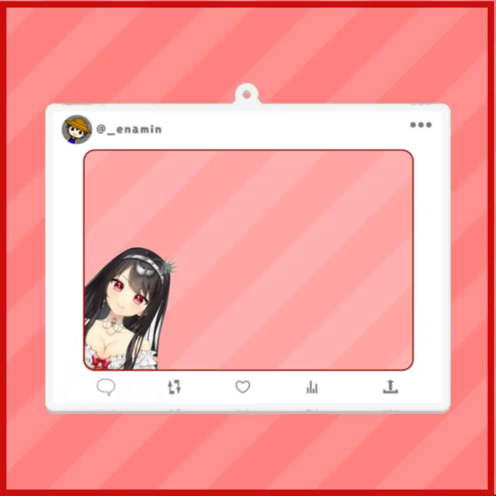 Ryuhime Ena - Acrylic Key Chain - Key Chain - VTuber