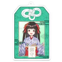 Otomeno Roman - Acrylic Key Chain - Key Chain - VTuber Size-70 x 70 (mm)