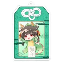 Otomeno Roman - Acrylic Key Chain - Key Chain - VTuber Size-70 x 70 (mm)