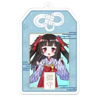 Otomeno Roman - Acrylic Key Chain - Key Chain - VTuber Size-70 x 70 (mm)