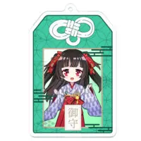 Otomeno Roman - Acrylic Key Chain - Key Chain - VTuber Size-70 x 70 (mm)